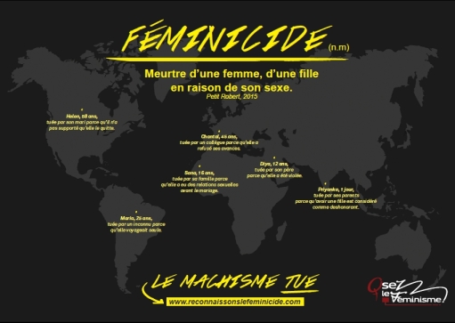 Affiche de la campagne d'Osez le Féminisme